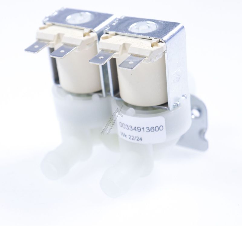 EINLAUF-ELEKTROVENTIL 2-FACH 180° ALTERNATIV FÜR LG/ SAMSUNG/ BAUKNECHT