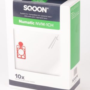 STAUBSAUGERBEUTEL 10 STÜCK ALTERNATIV FÜR NUMATIC NVM 1CH HENRY/ JAMES IM KARTON