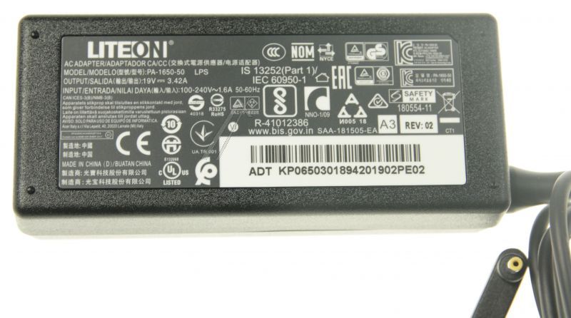 KP.06503.018 NETZTEIL 19V 65W 1.1X3.0X7.7