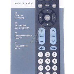 URC6821 ZAPPER GROSSTASTEN-FERNBEDIENUNG MIT 2 BEDIENEBENEN