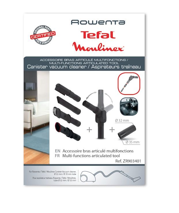 ZR903401 MULTIFUNKTIONSAUFSATZ-SET STAUBSAUGERROHR Ø32MM/ 35MM