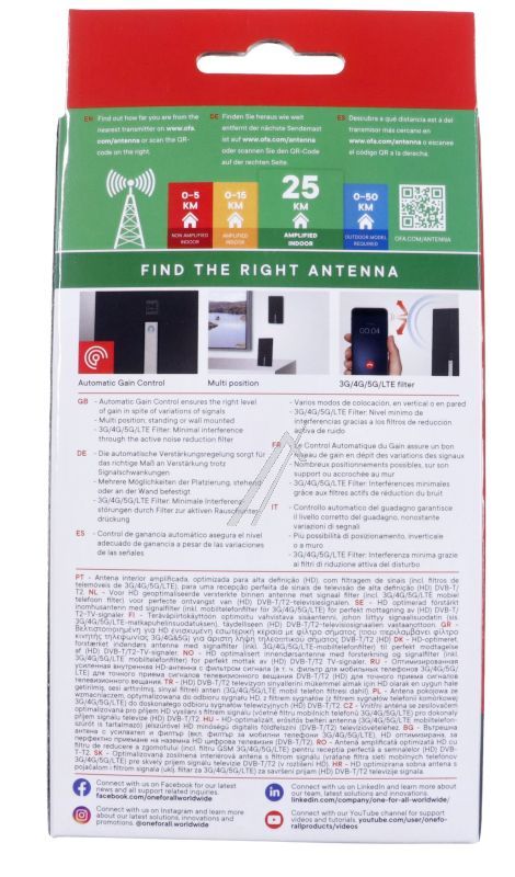 SV9425 PREMIUM ANTENNE 44DB