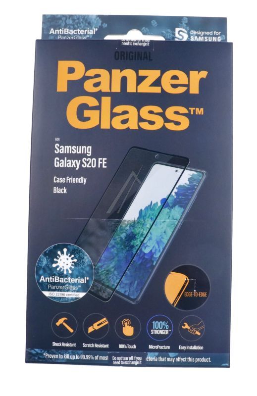 7243 PANZERGLASS SAMSUNG GALAXY S20 FE | SCREEN PROTECTOR GLASS